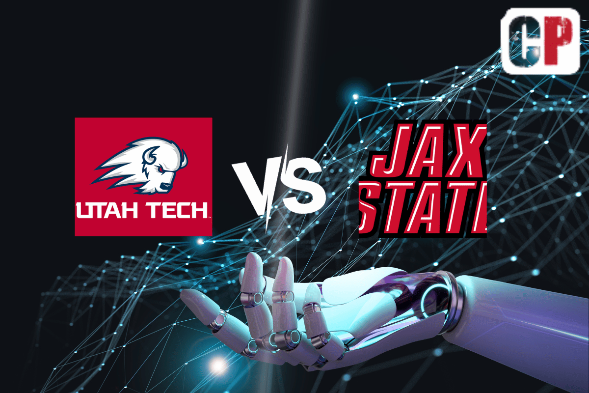 Utah Tech Trailblazers at Jacksonville State Gamecocks AI NCAA Basketball Prediction 11/11/2023