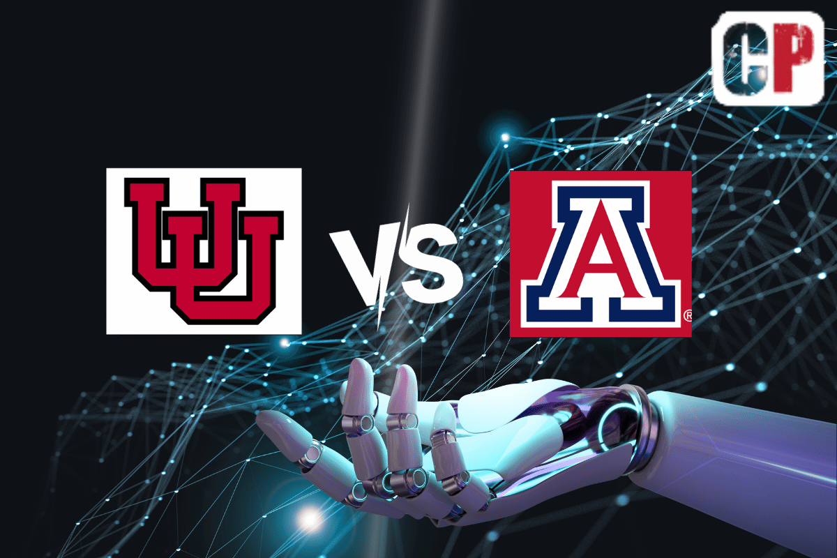 Utah Utes at Arizona Wildcats AI NCAA Football Prediction 11/18/2023
