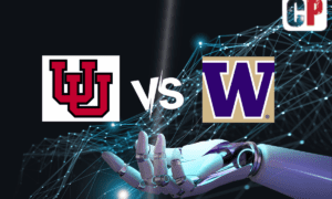 Utah Utes at Washington Huskies AI NCAA Football Prediction 11/11/2023