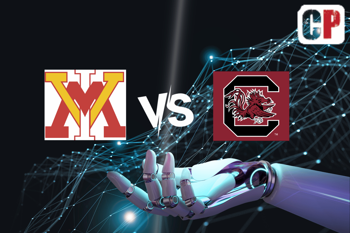 VMI Keydets at South Carolina Gamecocks AI NCAA Basketball Prediction 11/13/2023