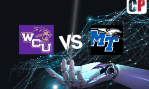 Western Carolina Catamounts at Middle Tennessee Blue Raiders AI NCAA Basketball Prediction 11/13/2023