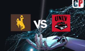 Wyoming Cowboys at UNLV Rebels AI NCAA Football Prediction 11/10/2023
