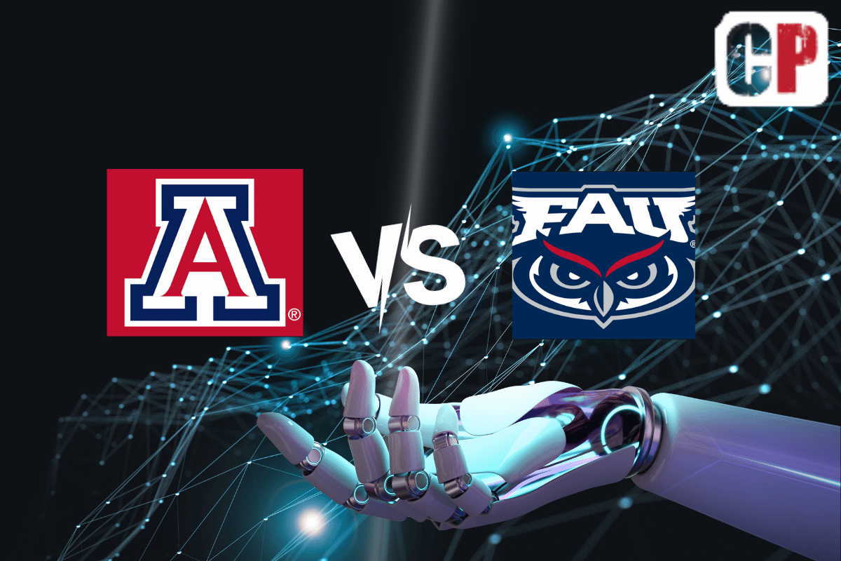 Arizona Wildcats at Florida Atlantic Owls Pick, NCAA Basketball Prediction, Preview & Odds 12/23/2023