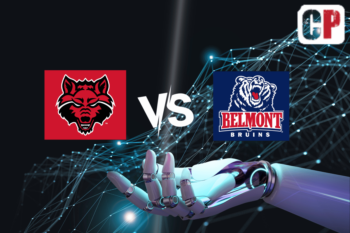 Arkansas State Red Wolves at Belmont Bruins Pick, NCAA Basketball Prediction, Preview & Odds 12/20/2023
