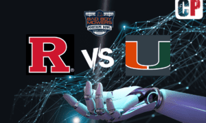 Rutgers Scarlet Knights at Miami Hurricanes Pick, NCAA Football Prediction, Preview & Odds 2023 Bad Boy Mowers Pinstripe Bowl