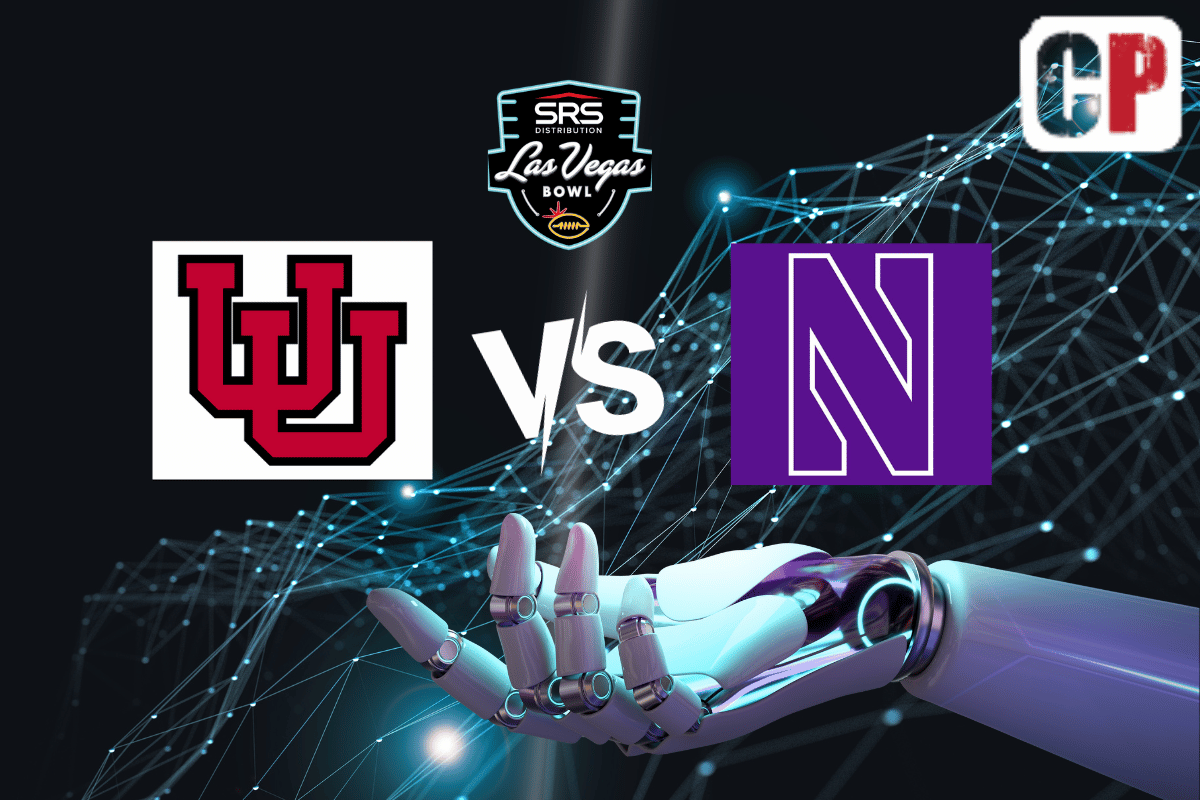 Utah Utes at Northwestern Wildcats Pick, NCAA Football Prediction, Preview & Odds 2023 SRS Distribution Las Vegas Bowl