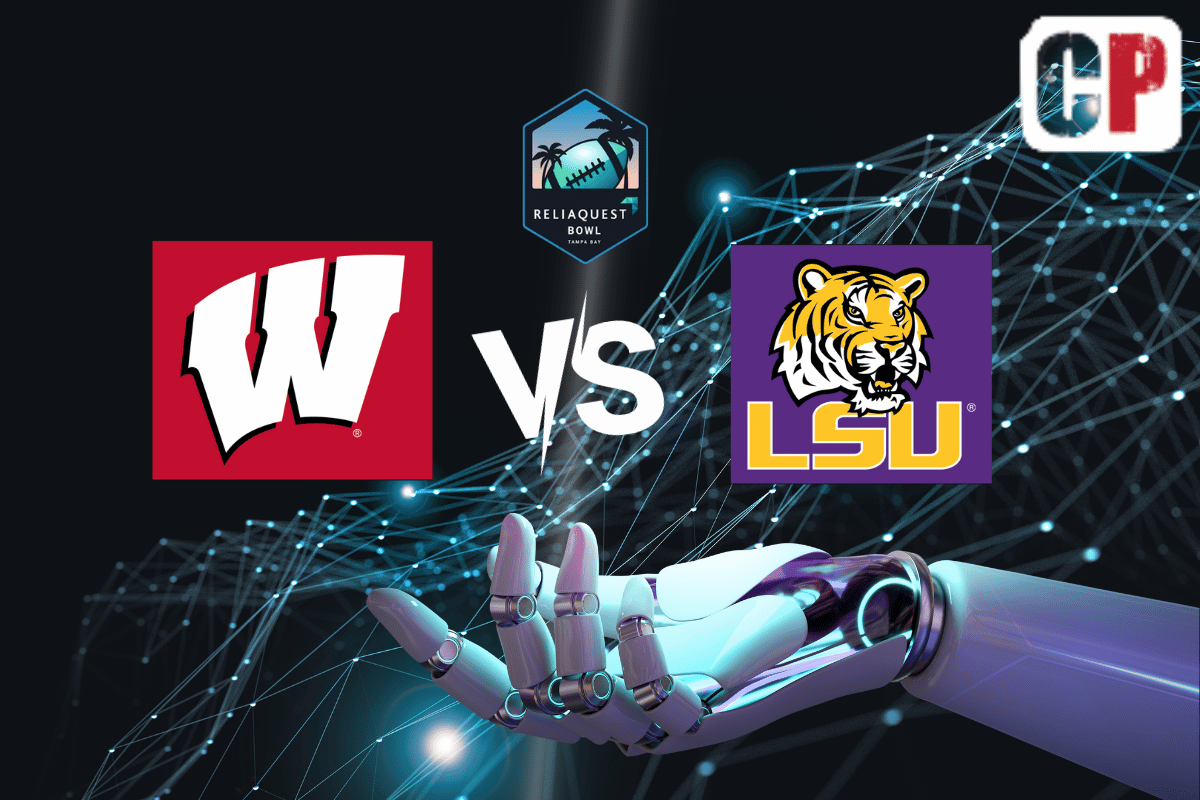 Wisconsin Badgers at LSU Tigers Pick, NCAA Football Prediction, Preview & Odds 2024 Reliaquest Bowl