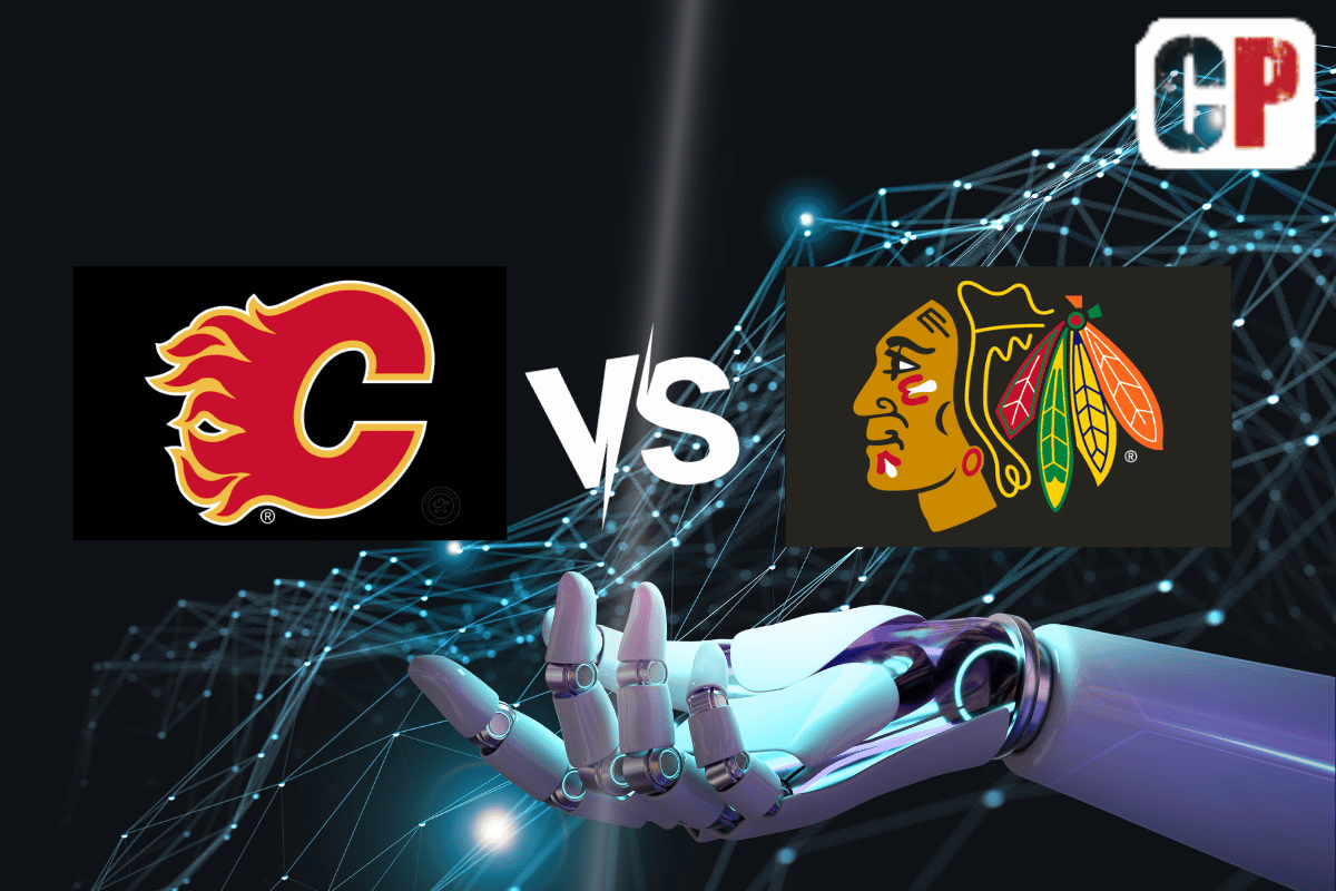 Calgary Flames at Chicago Blackhawks Pick, NHL Hockey Prediction, Preview & Odds 1/7/2024