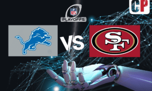 Detroit Lions at San Francisco 49ers Pick, NFL Prediction, Preview & Odds 1/28/2024
