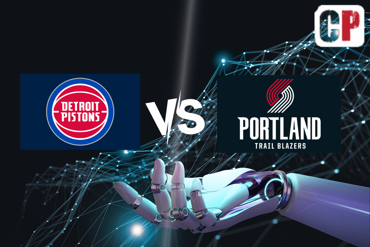 Detroit Pistons at Portland Trail Blazers Pick, NBA Prediction, Preview & Odds 12/22/25