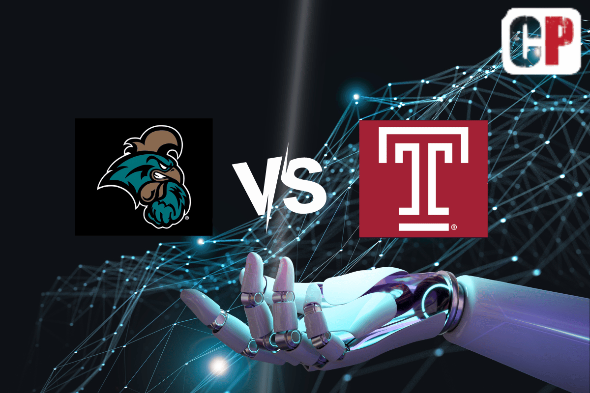 Coastal Carolina Chanticleers at Temple Owls Pick, NCAA Football Prediction, Preview & Odds 9/14/2024