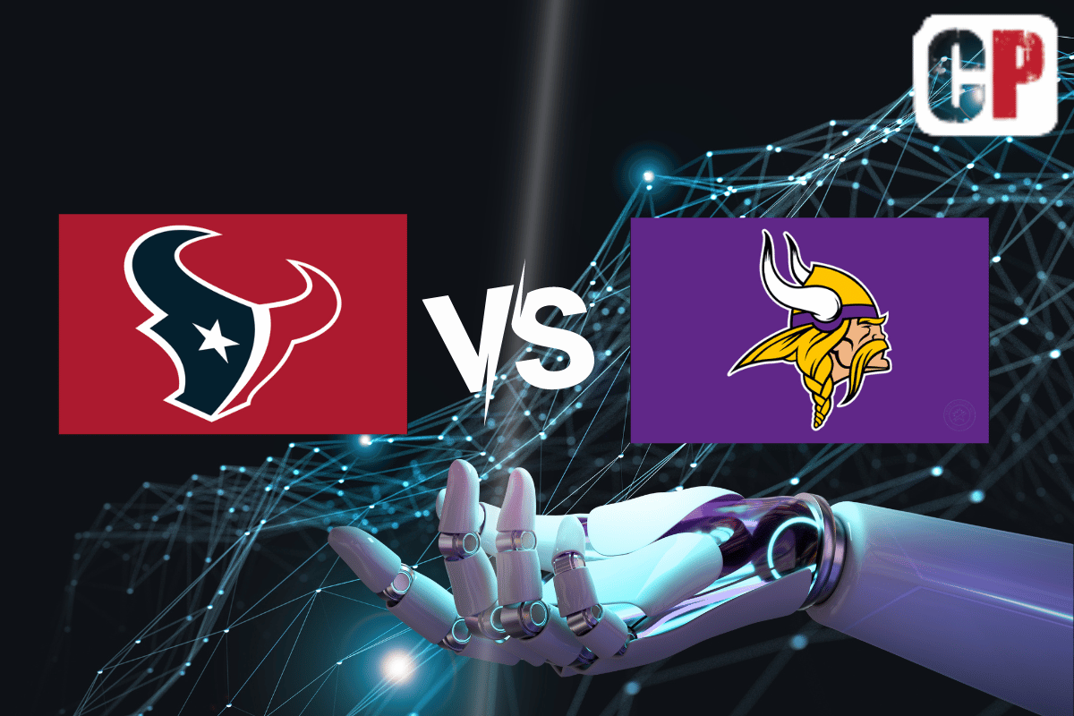 Houston Texans at Minnesota Vikings Pick, NFL Prediction, Preview & Odds 9/22/2024