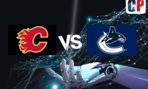 Calgary Flames at Vancouver Canucks AI Computer Pick & NHL Prediction 10/3/26