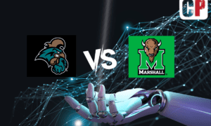 Coastal Carolina Chanticleers at Marshall Thundering Herd Pick, NCAA Football Prediction, Preview & Odds 11/16/2024