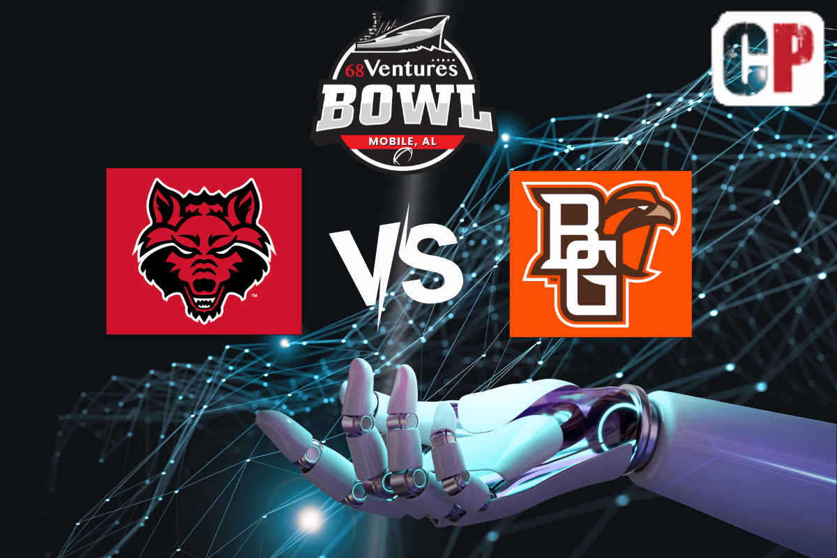 Arkansas State Red Wolves at Bowling Green Falcons Pick, NCAA Football Prediction, Preview & Odds 2024 68 Ventures Bowl