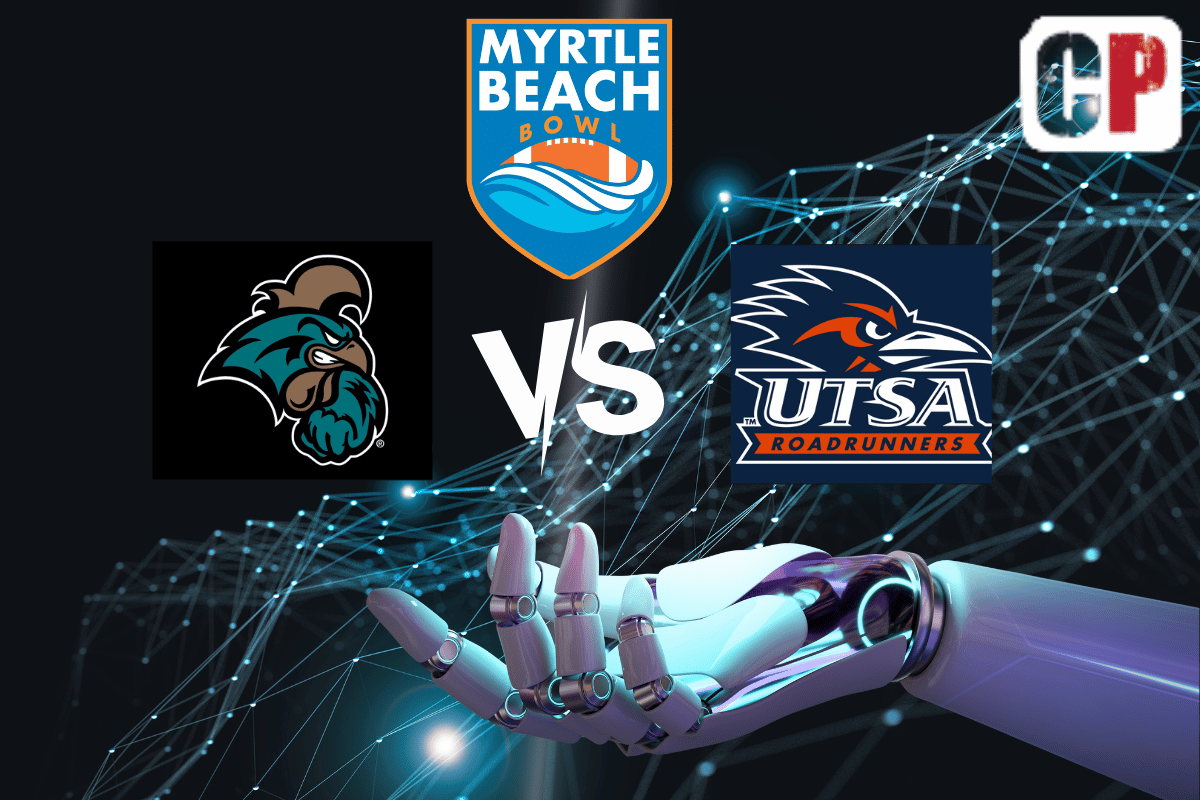 Coastal Carolina Chanticleers at UTSA Roadrunners Pick, NCAA Football Prediction, Preview & Odds 2024 Myrtle Beach Bowl
