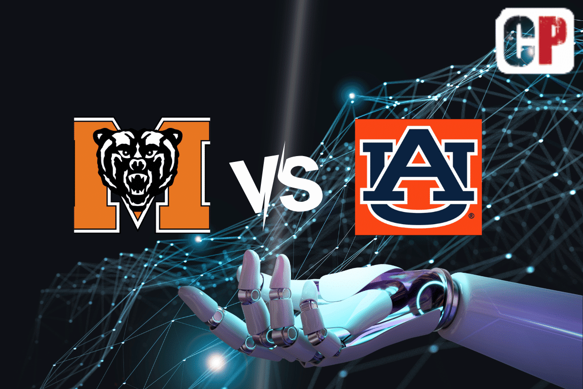 Mercer Bears at Auburn Tigers Pick, NCAA Football Prediction, Preview & Odds 11/22/25