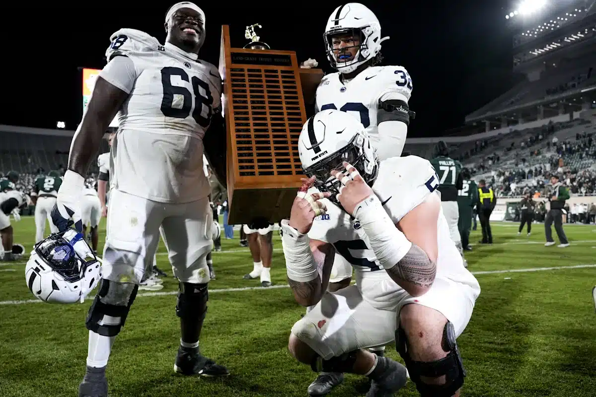 Nebraska Cornhuskers vs. Penn State Nittany Lions Free Pick & CFB Betting Prediction, 11/22/25