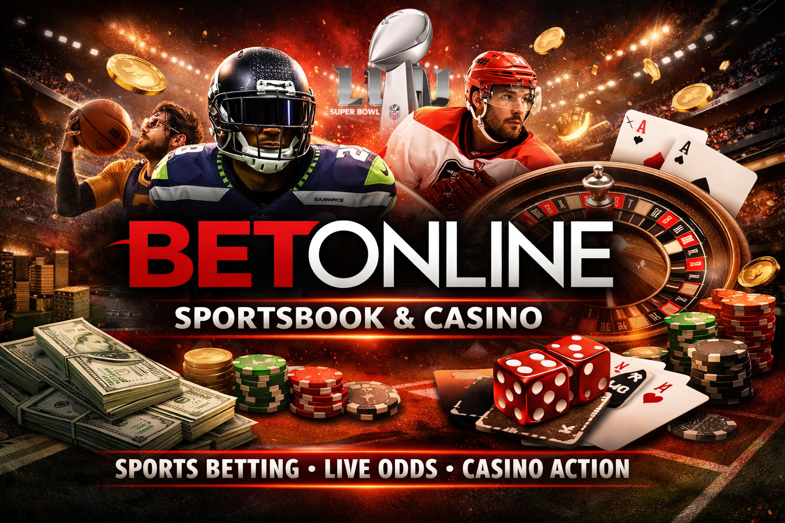 2026 BetOnline Sportsbook Review | Casino Options, Poker