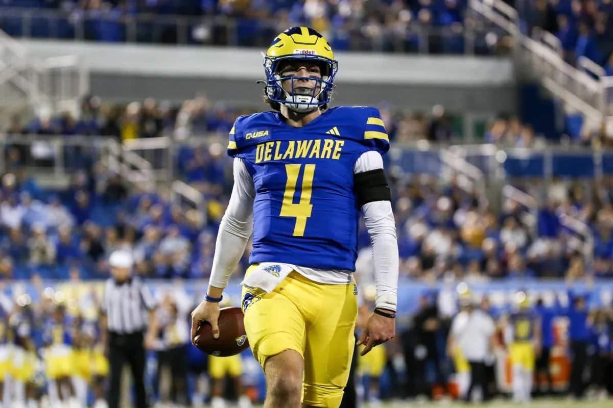 Merrimack College Warriors vs. Delaware Fightin’ Blue Hens Free Pick & CFB Betting Prediction, 9/3/26
