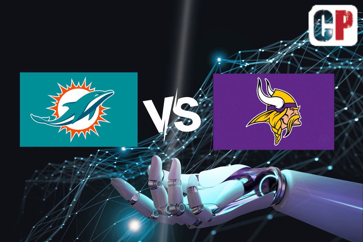 Miami Dolphins at Minnesota Vikings AI Computer Pick, NFL Prediction, Preview & Odds 10/4/26