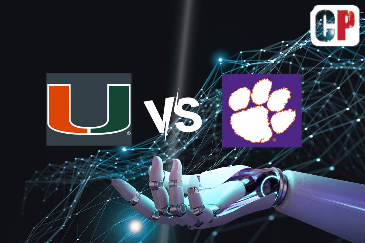 Miami Hurricanes at Clemson Tigers AI Computer Pick, NCAA Football Prediction, Week 5 Preview & Odds 10/3/26