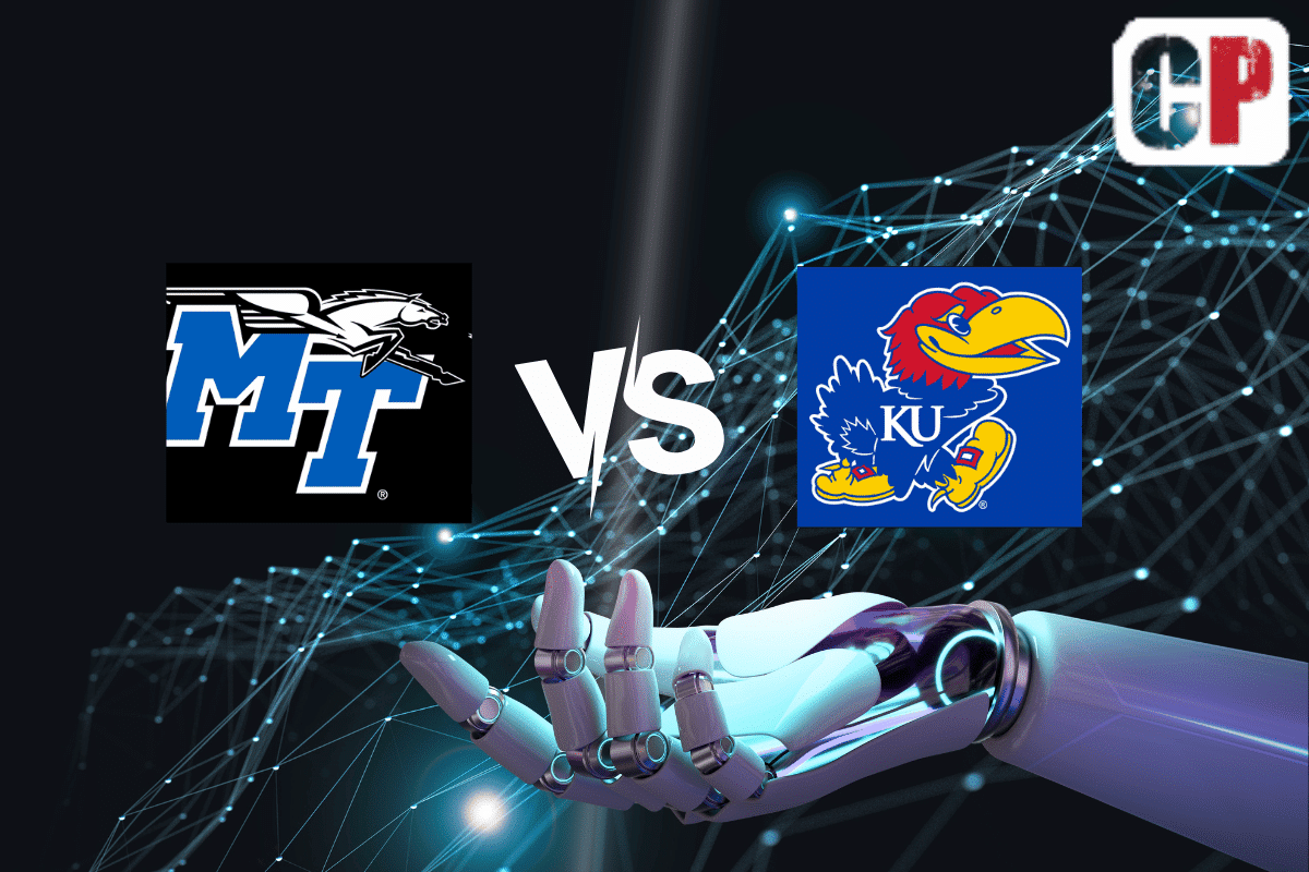 Middle Tennessee Blue Raiders at Kansas Jayhawks AI Computer Pick, NCAA Football Prediction, Week 5 Preview & Odds 10/3/26