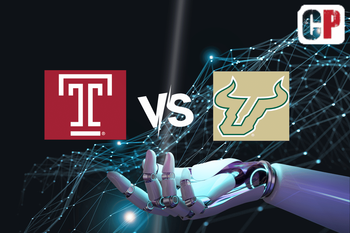 Temple Owls at South Florida Bulls AI Computer Pick, NCAA Football Prediction, Week 5 Preview & Odds 10/3/26
