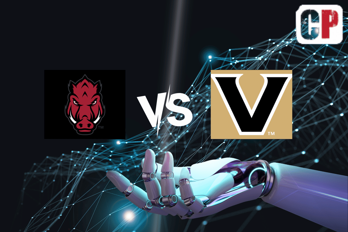 AI Prediction: Arkansas Razorbacks at Vanderbilt Commodores