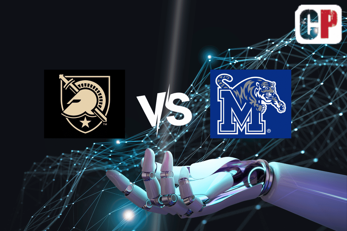 Army Black Knights at Memphis Tigers AI Computer Pick & NCAA Football Prediction 10/31/26