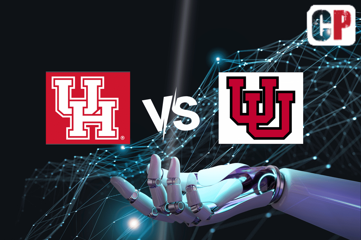 Houston Cougars at Utah Utes AI Computer Pick & NCAA Football Prediction 10/24/26