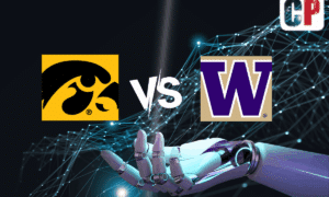 Iowa Hawkeyes at Washington Huskies AI Computer Pick & NCAA Football Prediction 10/9/26