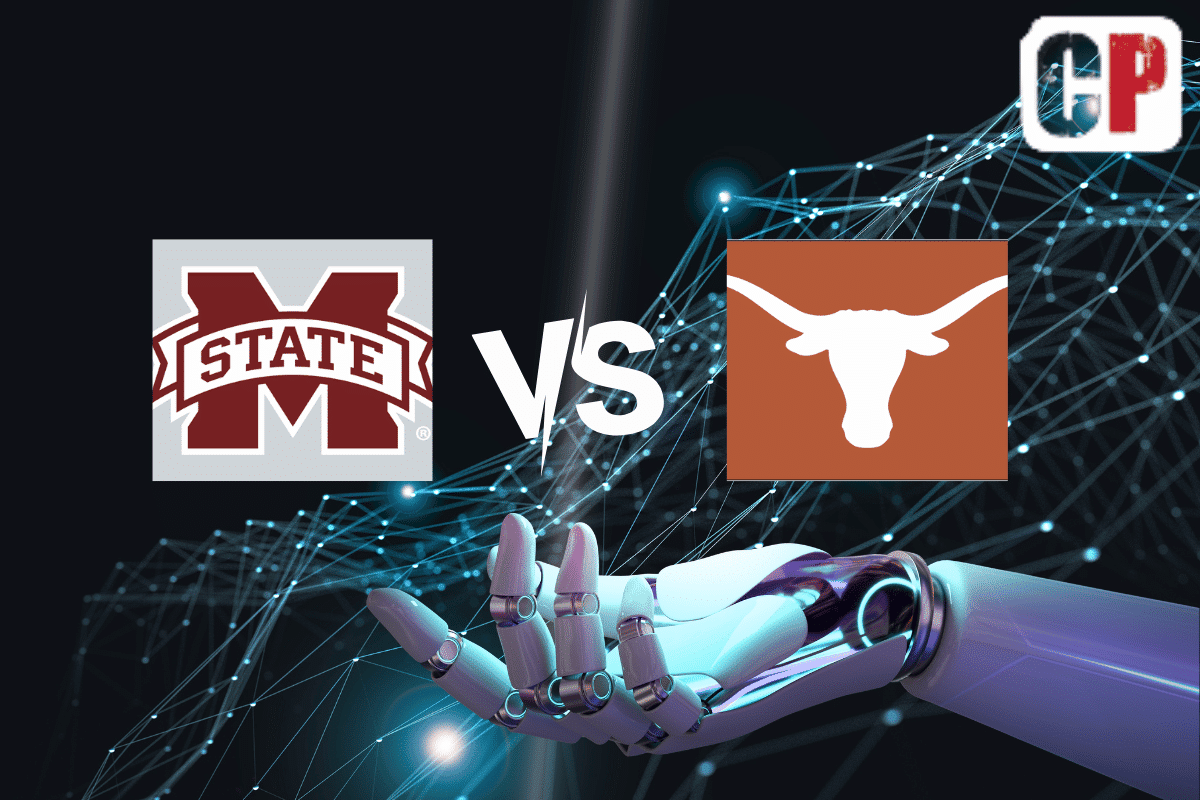 Mississippi State Bulldogs at Texas Longhorns AI Computer Pick & NCAA Football Prediction 10/31/26