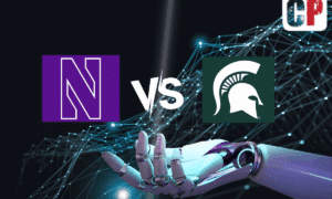Northwestern Wildcats at Michigan State Spartans AI Computer Pick & NCAA Football Prediction 10/17/26