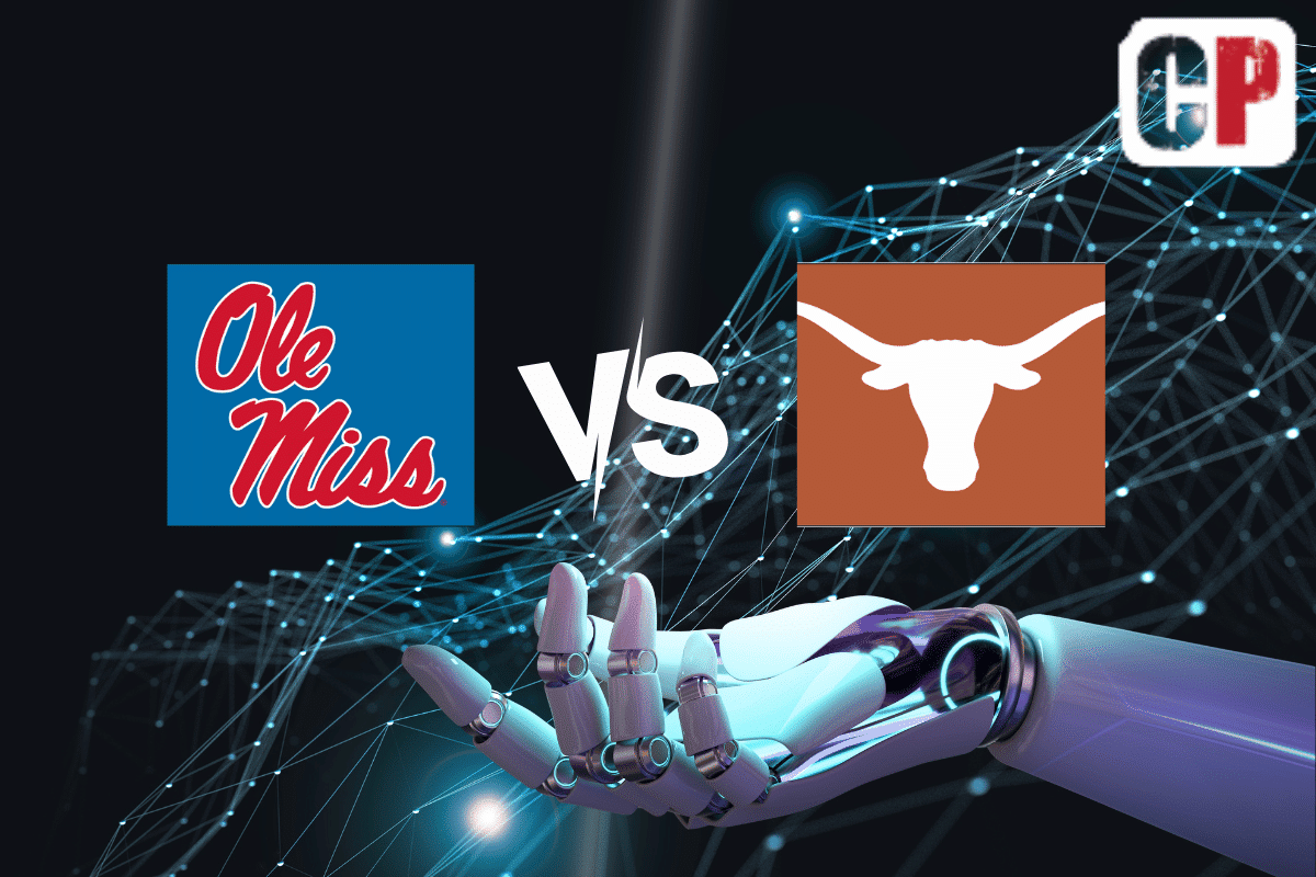 Ole Miss Rebels at Texas Longhorns AI Computer Pick & NCAA Football Prediction 10/24/26