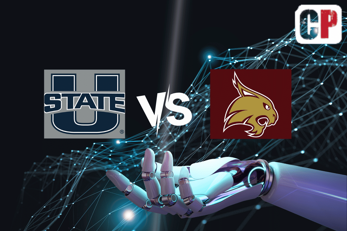Utah State Aggies at Texas State Bobcats AI Computer Pick & NCAA Football Prediction 10/24/26