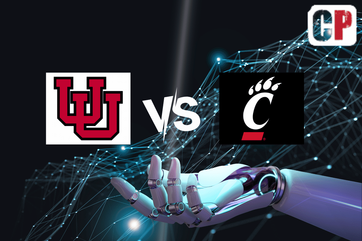 Utah Utes at Cincinnati Bearcats AI Computer Pick & NCAA Football Prediction 10/31/26