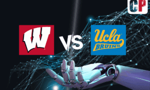Wisconsin Badgers at UCLA Bruins AI Computer Pick & NCAA Football Prediction 10/17/26